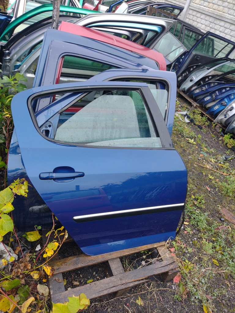 фото №1, Двері правий задня peugeot 407 sedan kplc