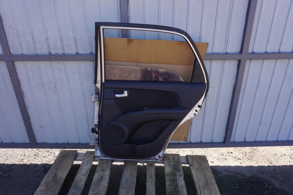 фото №11, Kia sportage ii je двері праве задні скло 9s сріблястий bez накладки nr.350