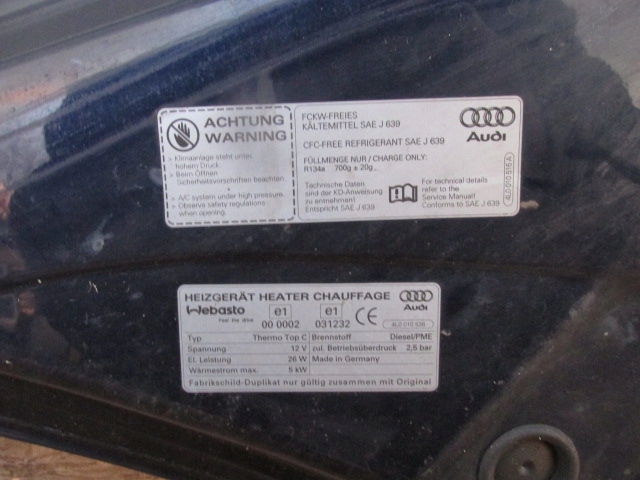 фото №10, Audi q7 4l 2007r капот лак lz5b bez коррозия