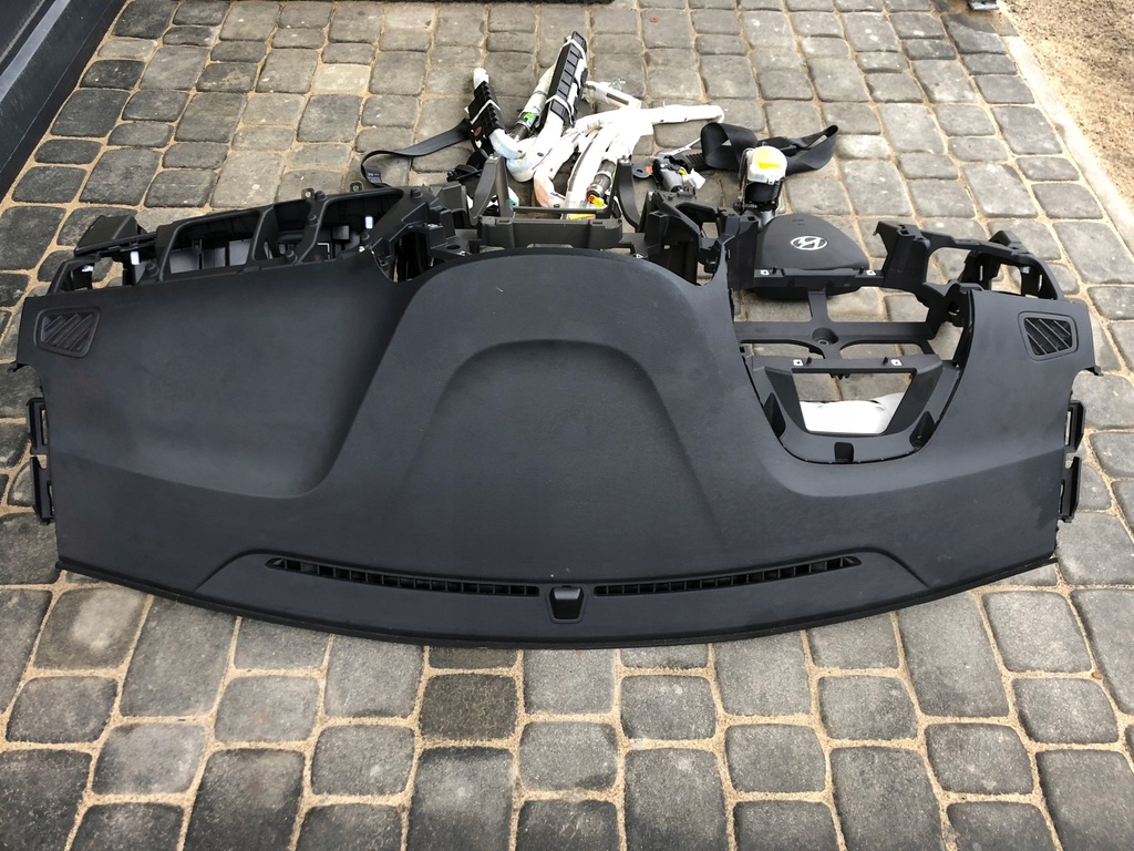 фото №6, Консоль панель приладів подушки безпеки ремені hyundai i10 ii