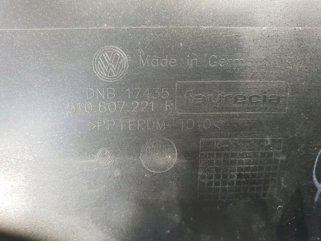 фото №16, Vw golf 7 sportsvan 14-18 бампер перед передний pdc 510807221f