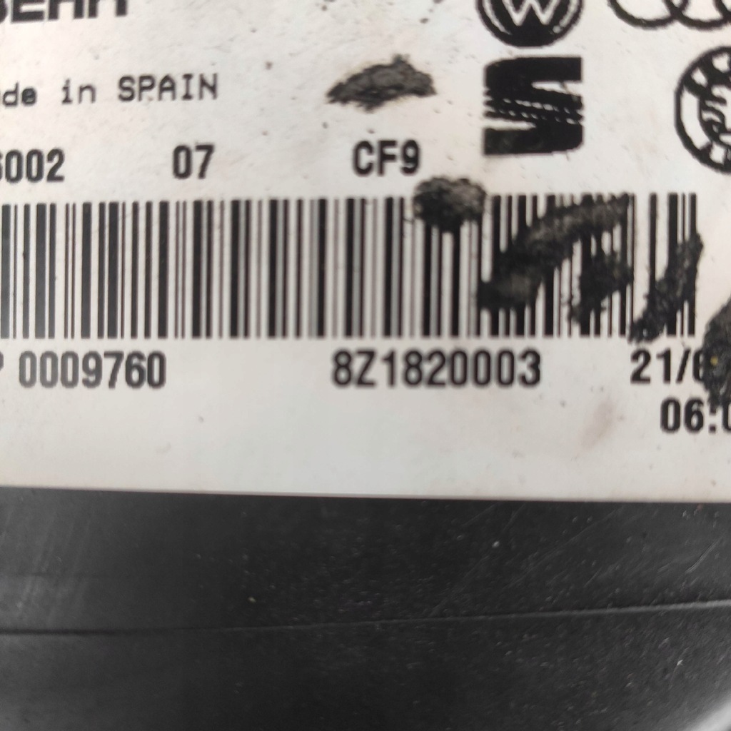 фото №10, Отопитель корпус audi a2 8z1820003