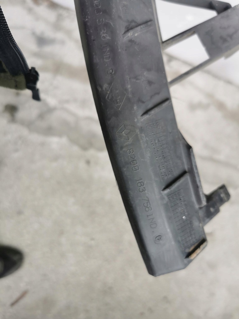 фото №7, Направляющая бампера правый перед renault scenic ii eu