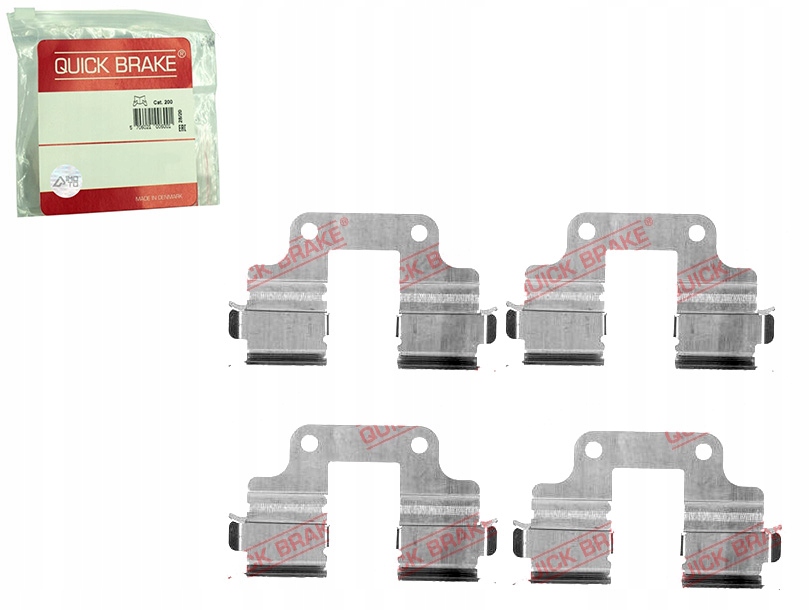 фото №1, Набір монтажний гальмівних колодок задня jeep patriot land rover freelander 2