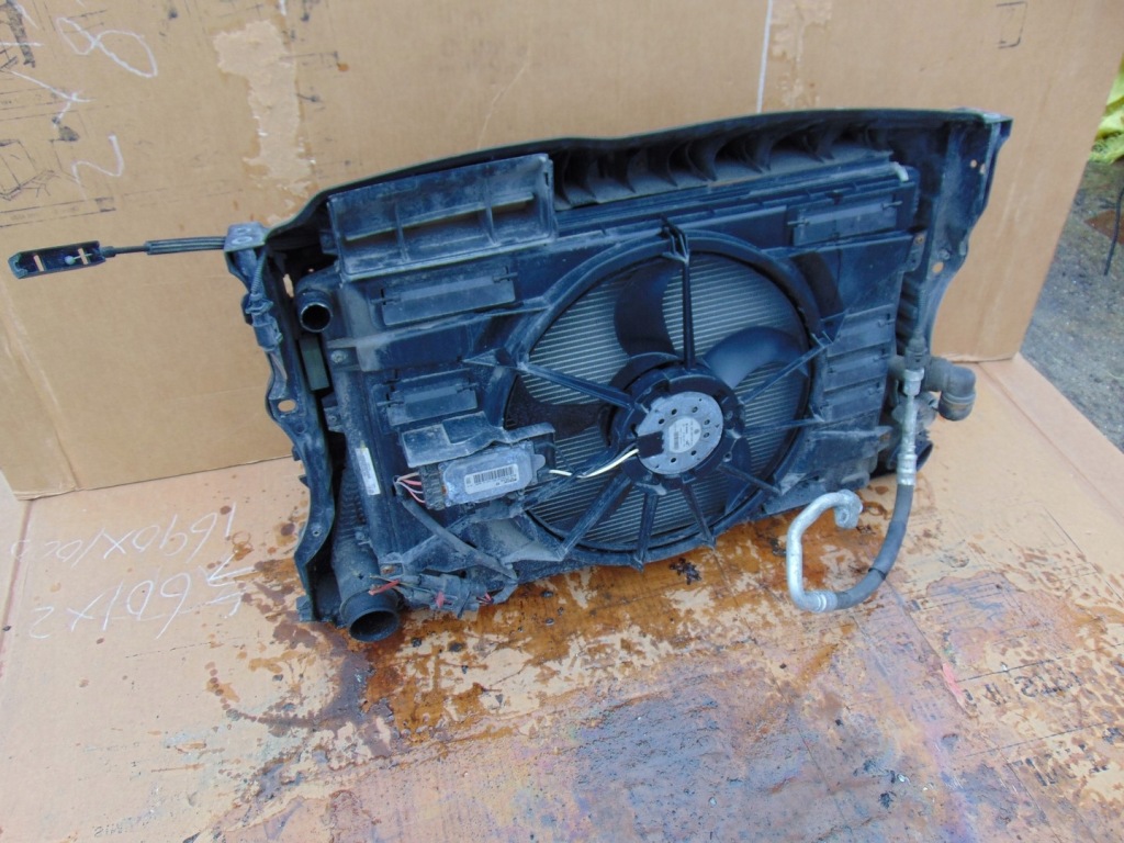 фото №12, Комплект радиатор pas усилитель vw golf vi 1.6 tdi