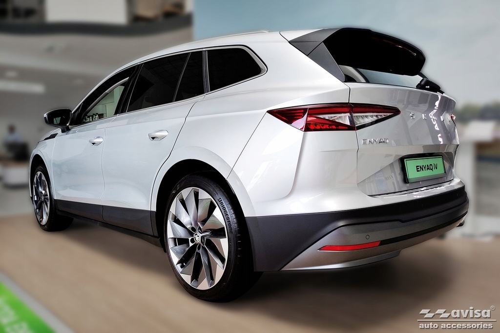 фото №9, Молдинг сталевий накладка na бампер задня skoda enyaq iv