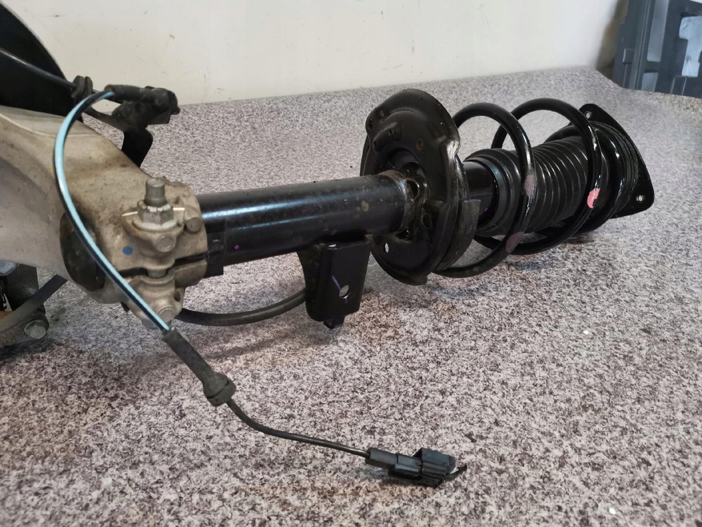 фото №8, Nissan rogue x-trail t33 поворотний кулак амортизатор лівий перед 4x4 2.5b usa