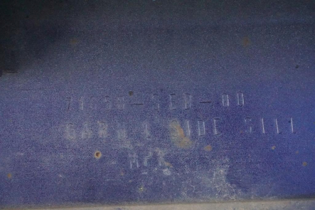 фото №4, Молдинг порог левая honda accord vii b502p