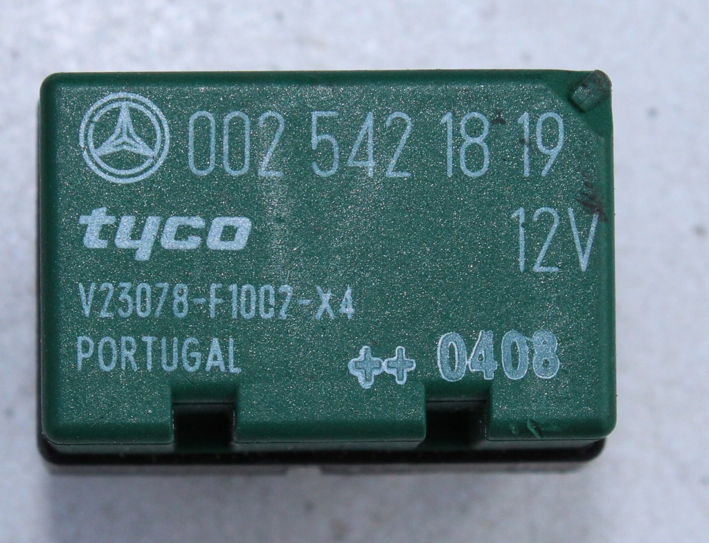 фото №1, Mercedes w220 реле шторка задній скло