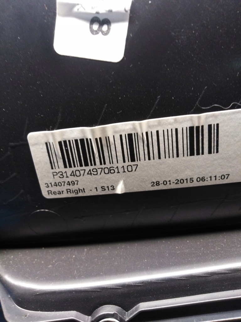 фото №7, Обшивка дверь правый задняя volvo v40 ii cross country eu