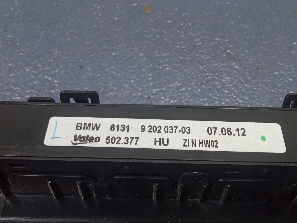 фото №8, Bmw x6 e71 e72 панель переключатель кондиционера обдув 9279654