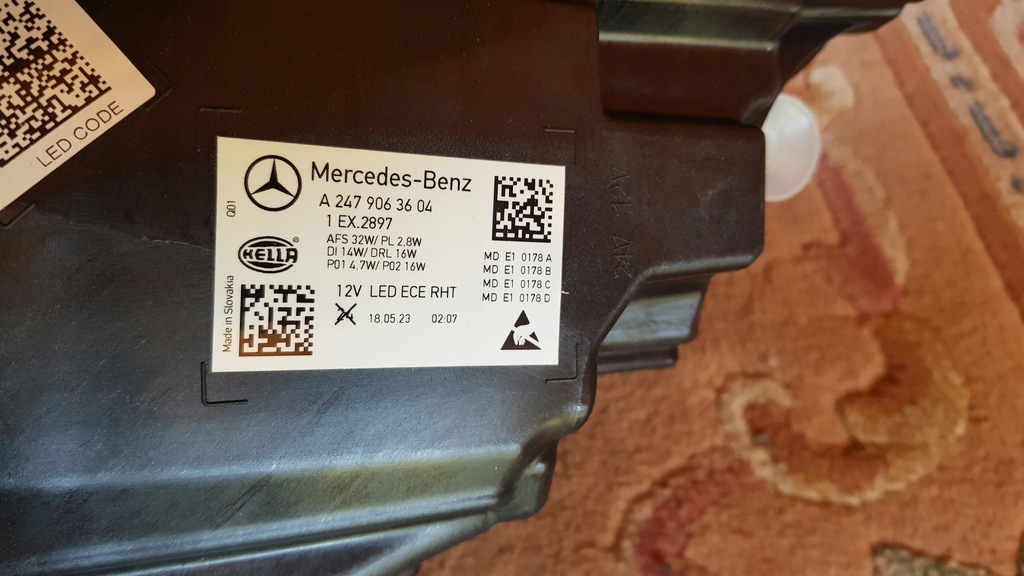 фото №6, Mercedes w247 gla performance led lift