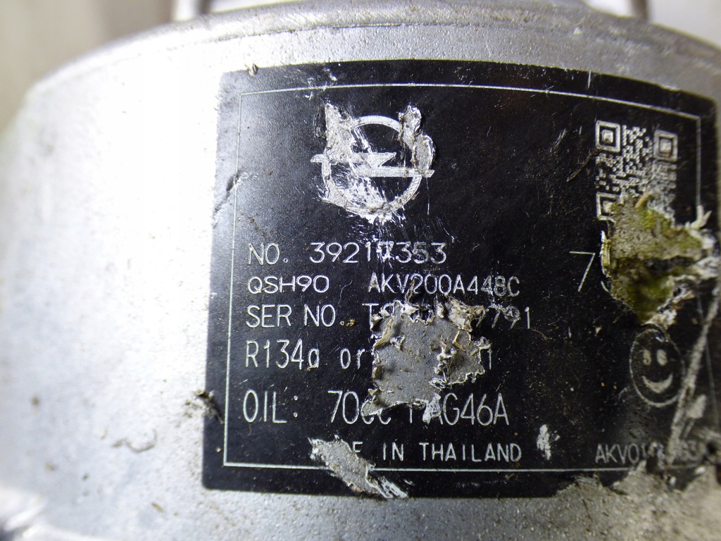 фото №10, Котушка компресора кондиціонер шків 39217353 opel astra k v 1.5cdti