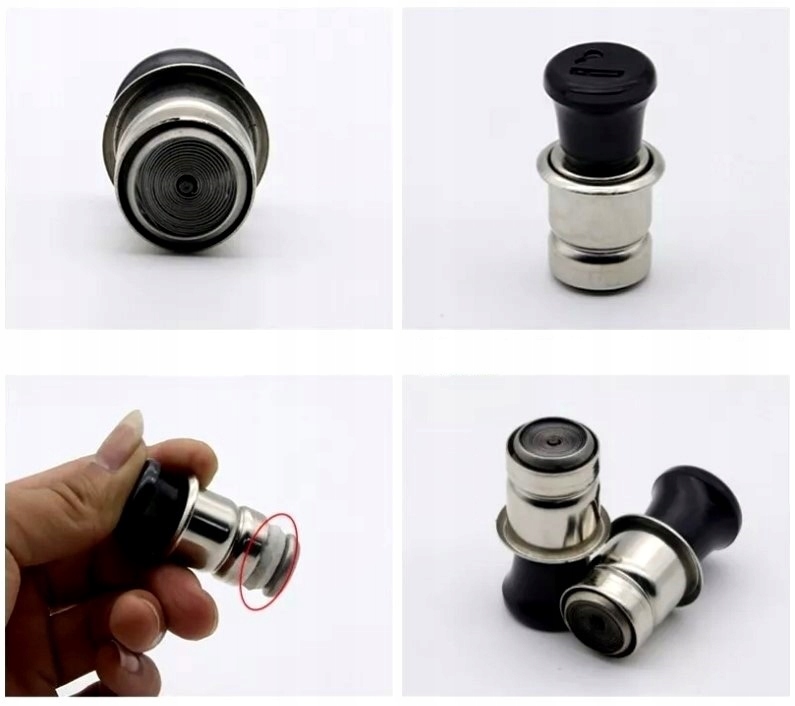 Прикурювач автомобільна штекер штекер роз'єм прикурювача колба 12v 24v Зі Шроту