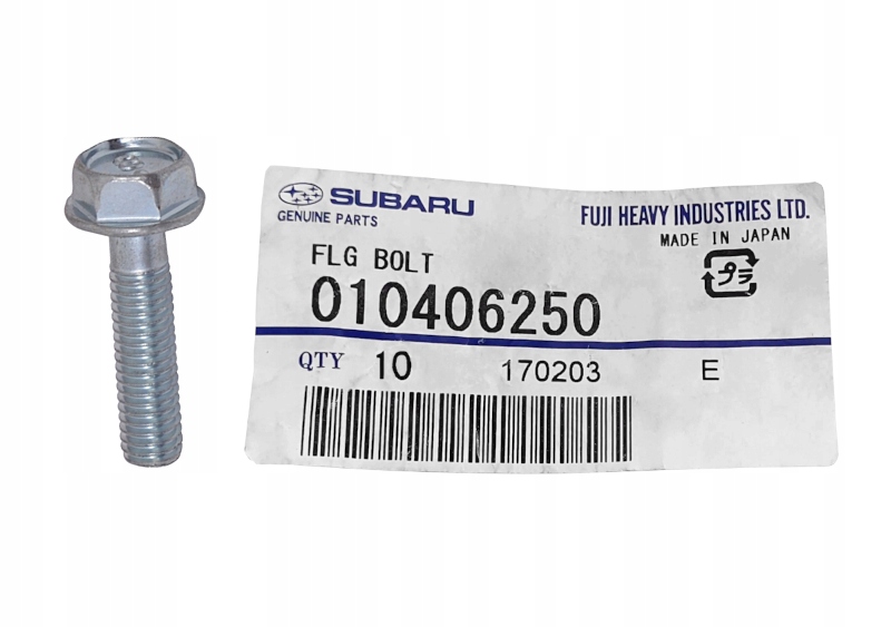 фото №1, Болт subaru outback forester impreza 010406250
