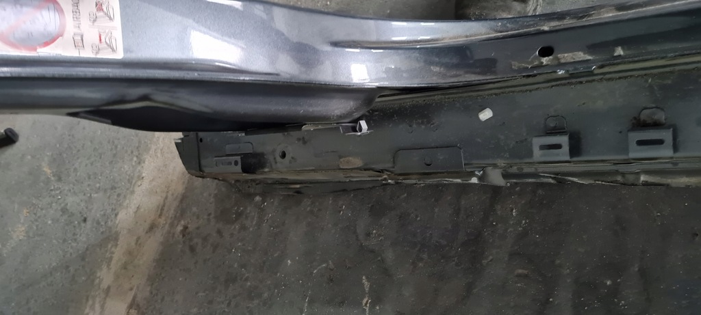 фото №12, Q5 8r lift sq5 порог левая левый обшивка порог блок двигателя lz7s