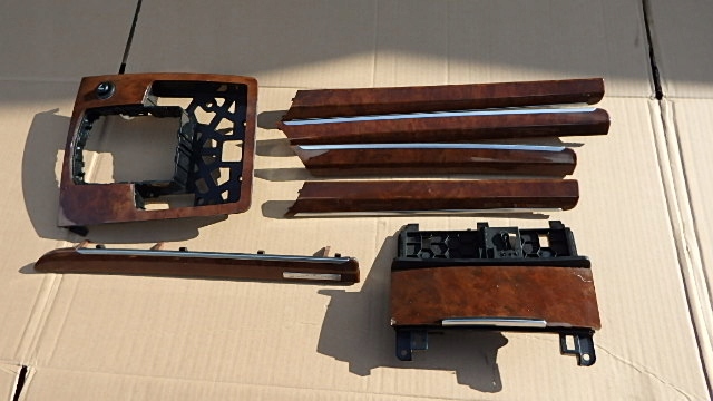 фото №1, Комплект накладка декор audi q7 4l drewno