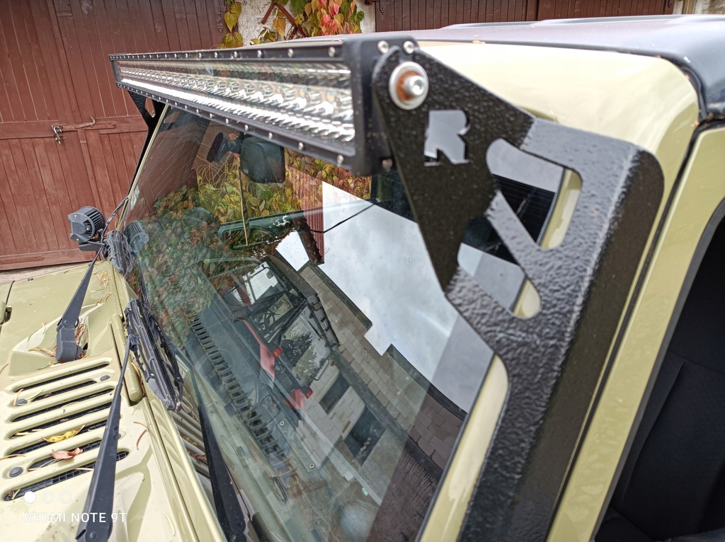 фото №7, Тримачі do накладки led 52" + нижні кріплення лампа jeep wrangler jk rtech