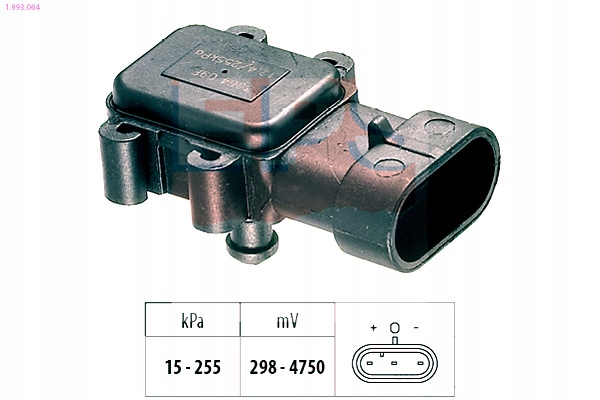 фото №2, Датчик вакууму renault eps