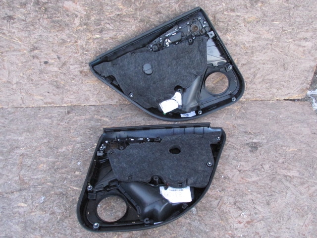 фото №7, Audi a6 c7 2013 allroad sedan kombi обшивка обивка дверь задняя czarna кожа