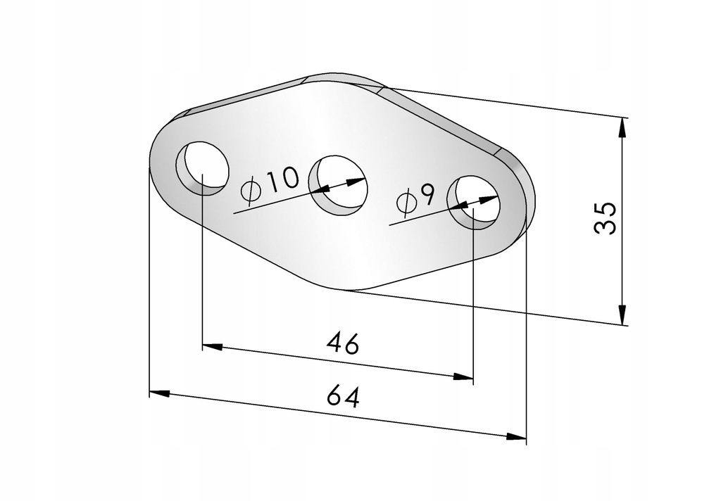 фото №2, Заглушка egr ford ranger 2.5 3.0 tdci mazda 2.5 d