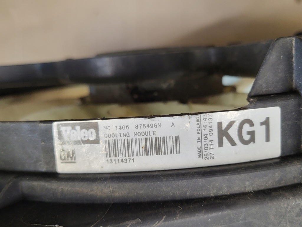 фото №8, Вентиляторы радиатора корпус opel signum vectra c 2.2 dti оригинальный номер eu