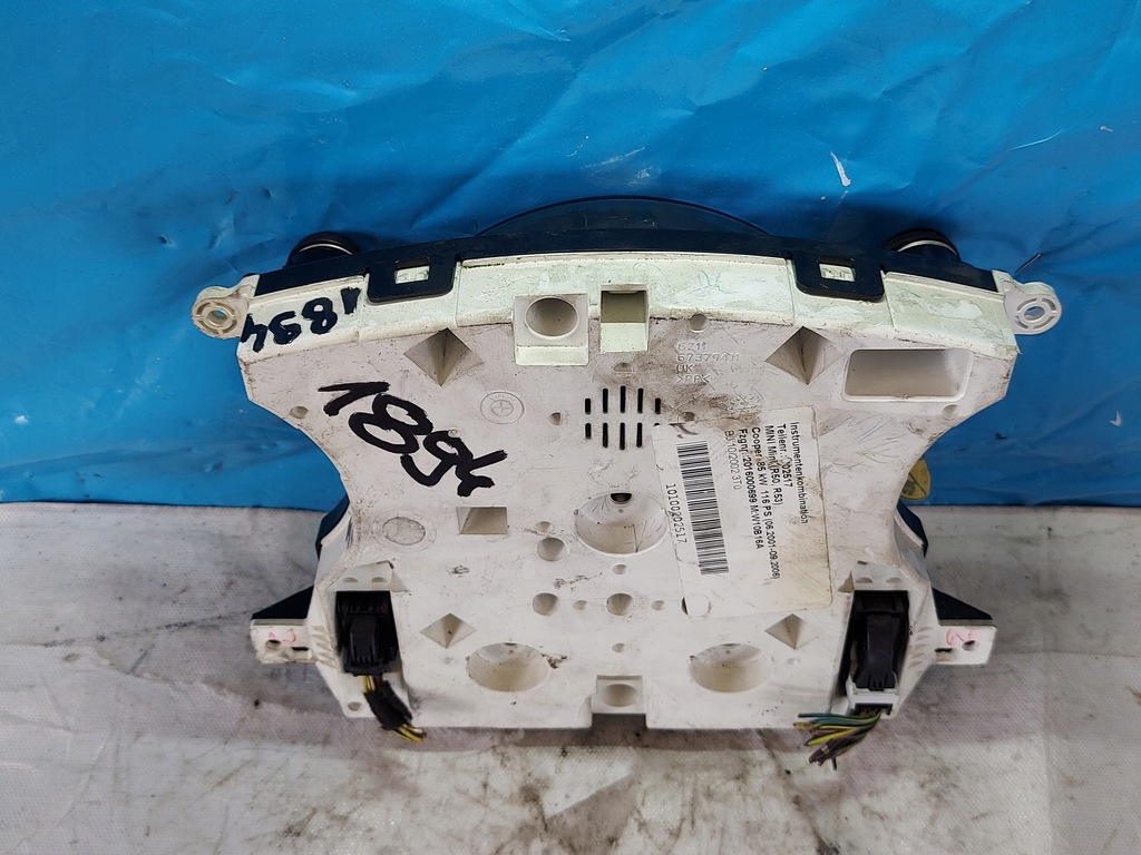 фото №12, Счетчик приборная панель mini r50 r53 1.6 b 62116921518