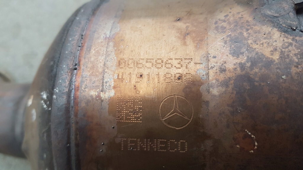 фото №15, Mercedes glk 09-15 каталізатор труба датчик 3.5 usa