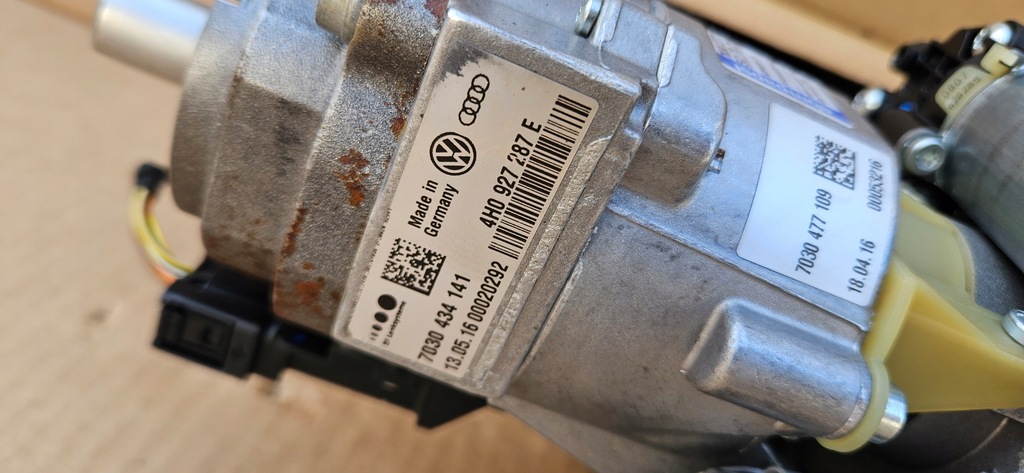 фото №7, Audi s8 a8 d4 lift колонка рулевая комплектная 4h0419512m 4h0927287e