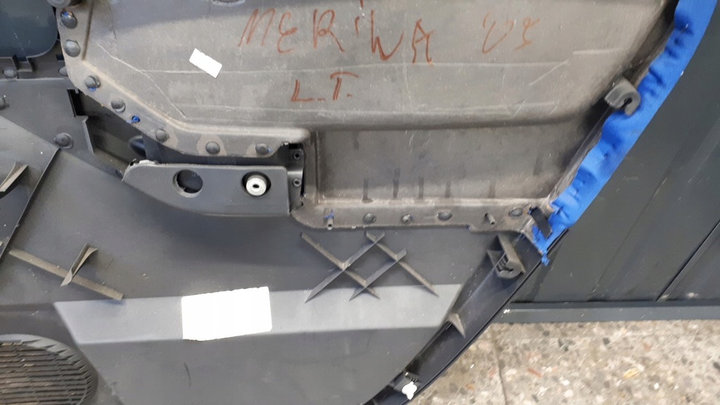 фото №10, Обшивка дверь левый задняя opel meriva a