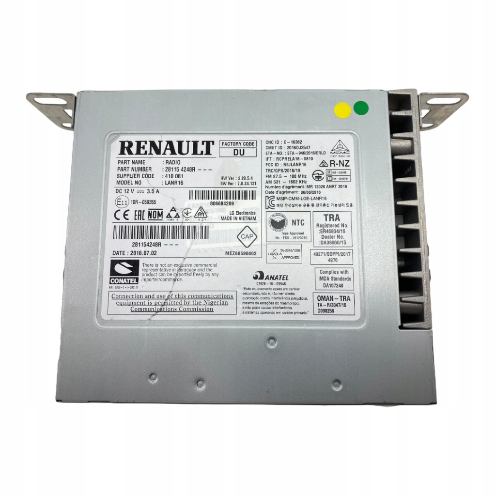 фото №5, Радио блок управления r-link 2 kadjar 281154248r