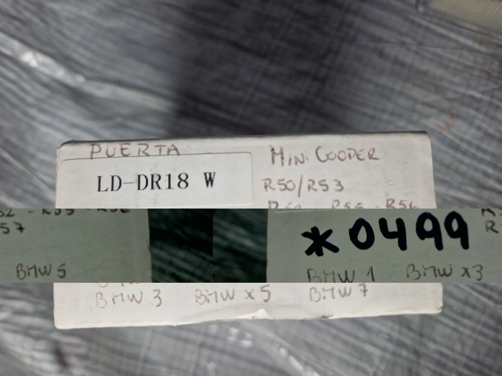 фото №6, Bmw mini cooper r50 фонари подсветка салона