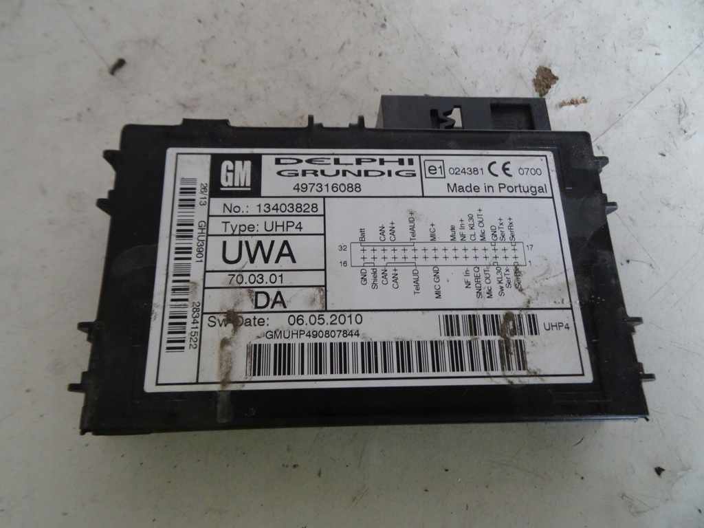 фото №1, Модуль bluetooth opel astra h 13403828