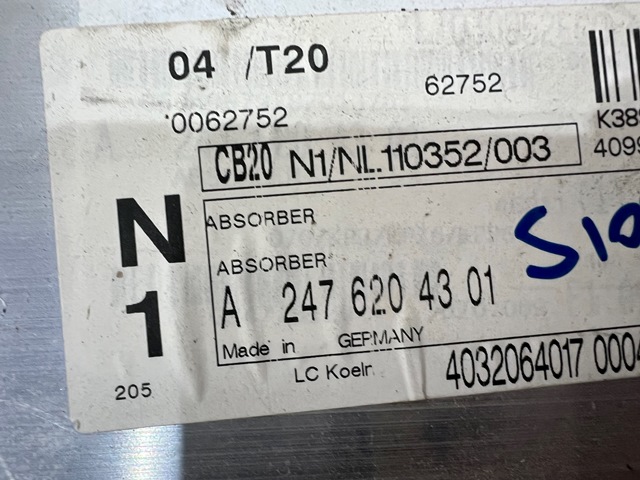 фото №5, Mercedes b-klasa w247 підсилювач pas перед зона