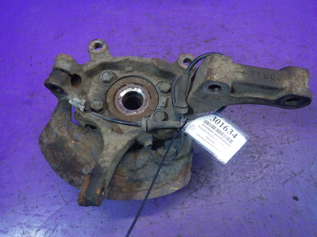 фото №4, Koleos i 08- 2,0 dci поворотный кулак перед правая ступица