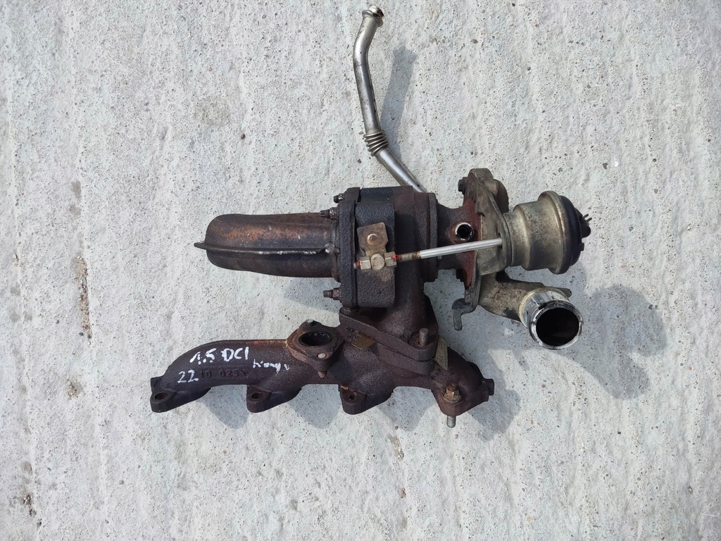 фото №1, Турбина турбонагнетатель renault kangoo 1,5dci