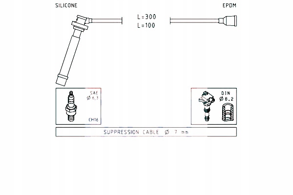 фото №1, Facet провода зажигания fiat sedici eps