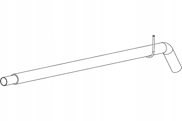 фото №1, Walker труба выхлопная середина задняя dł. 1130mm renault captur i 1.5d