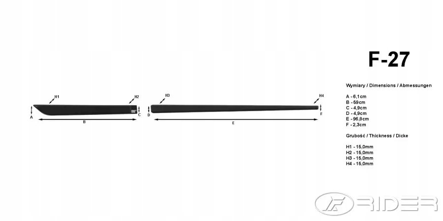 фото №11, Opel karl накладки боковой