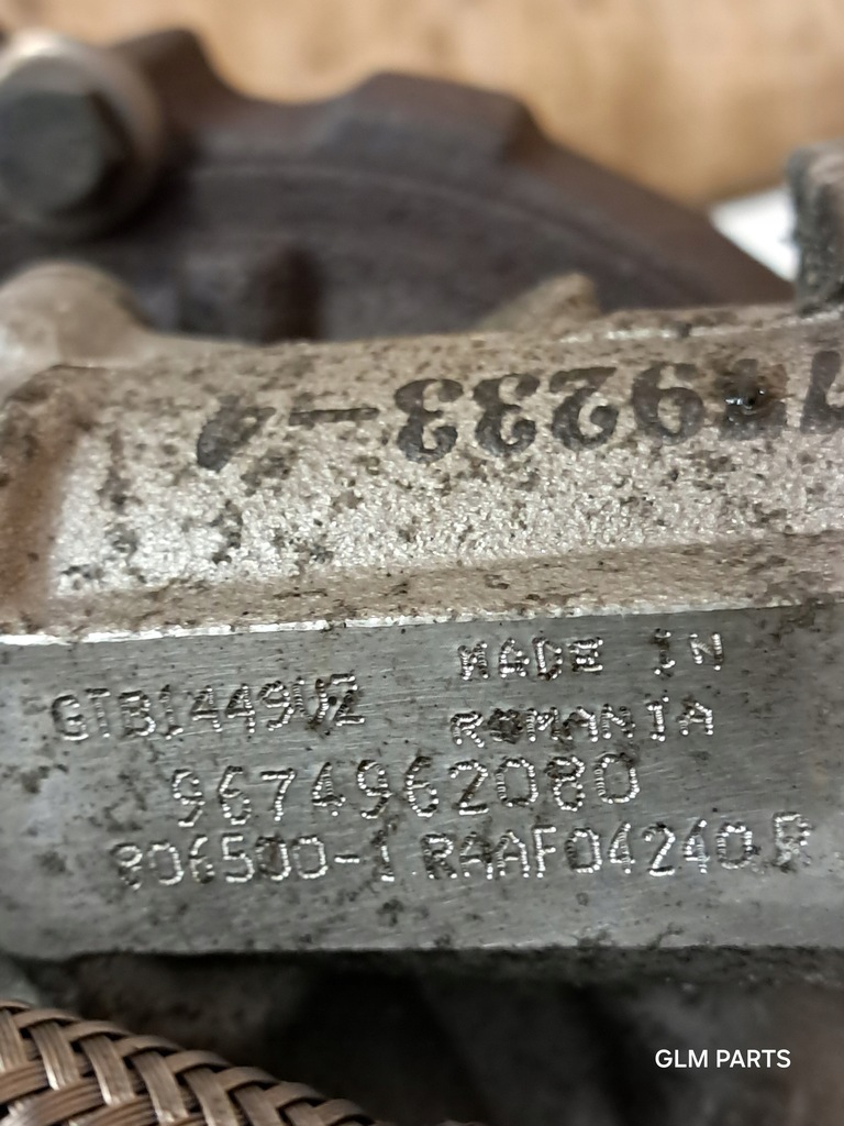 фото №11, Citroen ds4 2.0 hdi rh02 турбина турбонагнетатель 9674962080