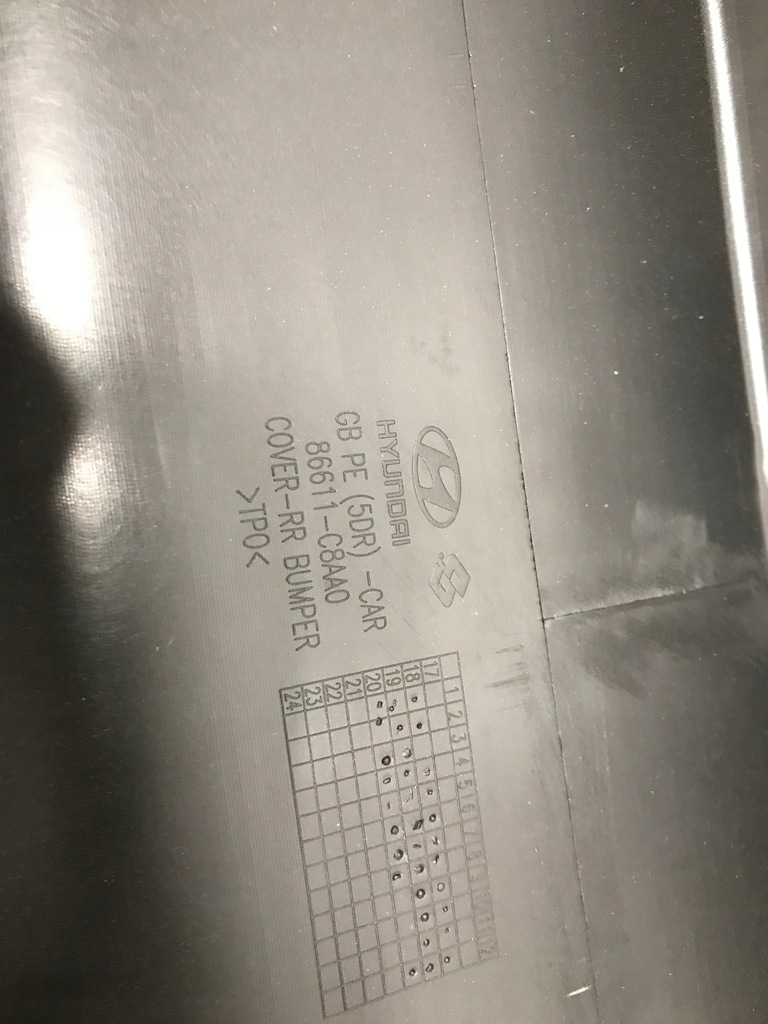 фото №6, Hyundai i20 ii lift бампер задняя задний новый oem