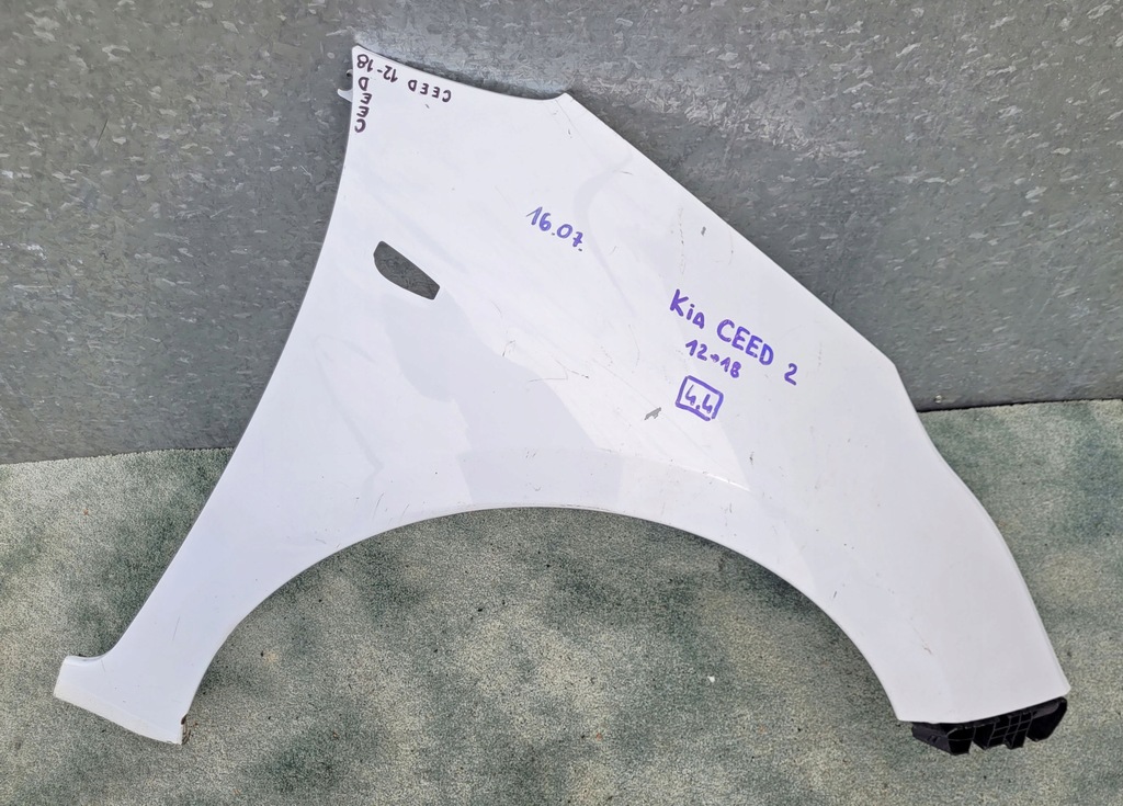 фото №11, Крила передній лівий / правий перед kia ceed 2 ii 2012-18