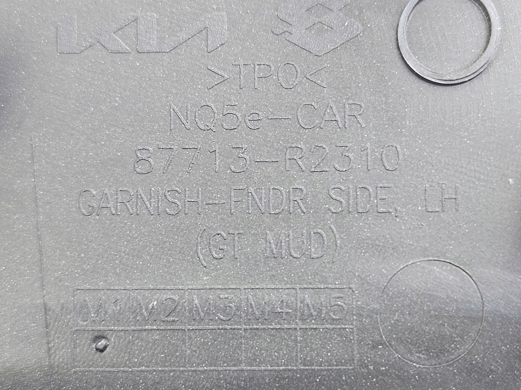 фото №8, Kia sportage v gt-line молдинг крила перед ліва nowa oryg. комплектна