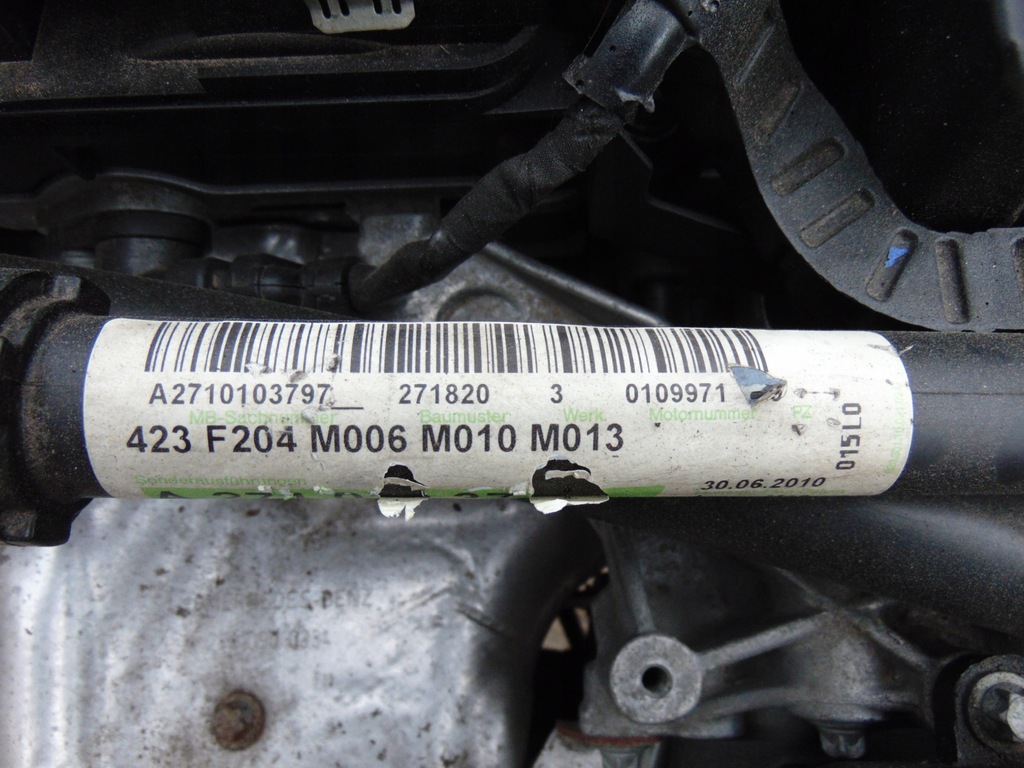 фото №11, Двигатель mercedes w204 1.8cgi бензин 271820 europa