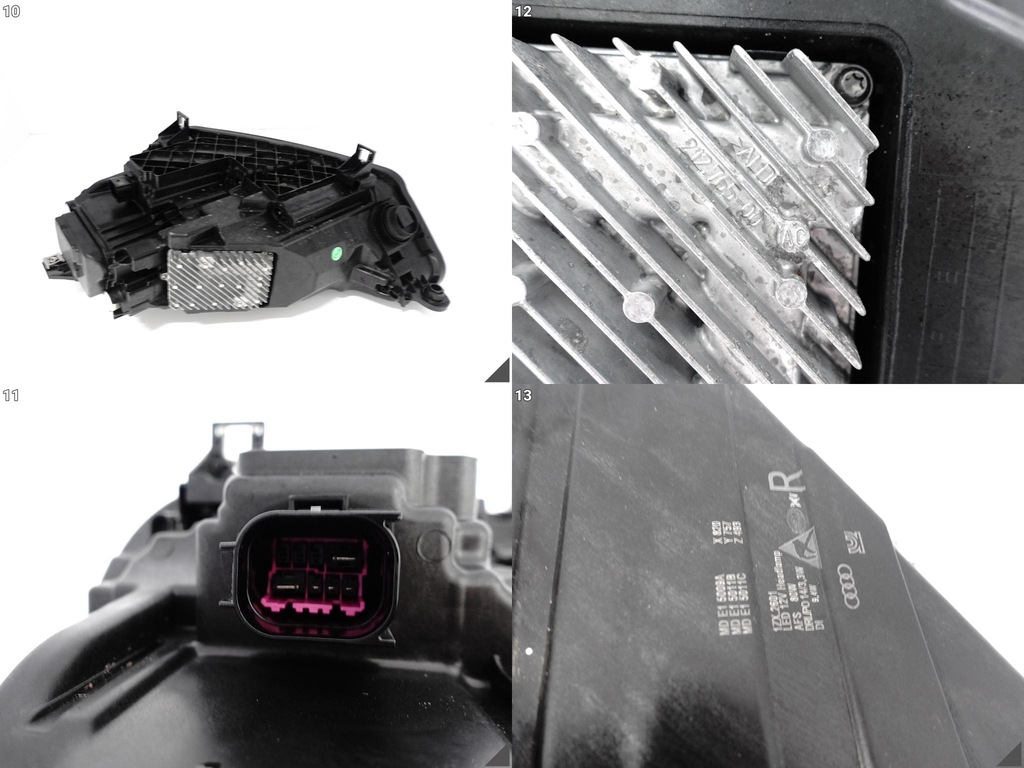 фото №11, Audi q5 sq5 ii 80a fy lift 21- matrix full led лампа правая перед eu 036e