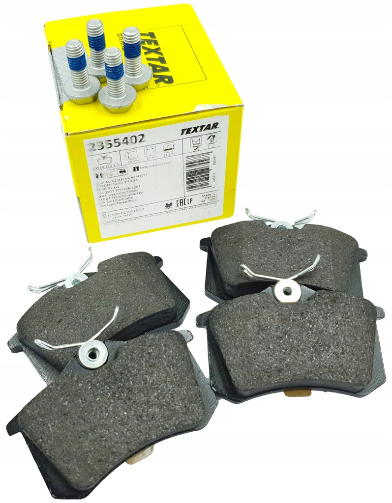 фото №1, Гальмівні колодки гальмівні задня renault scenic ii iii twingo