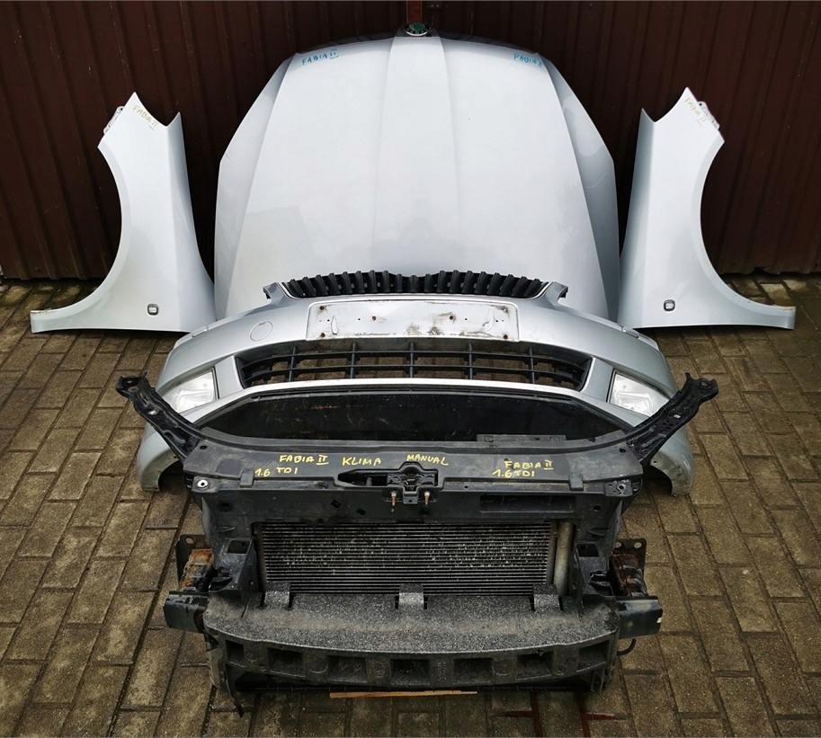 фото №16, Skoda fabia ii roomster lift бампер перед омыватель ксенон kompletny