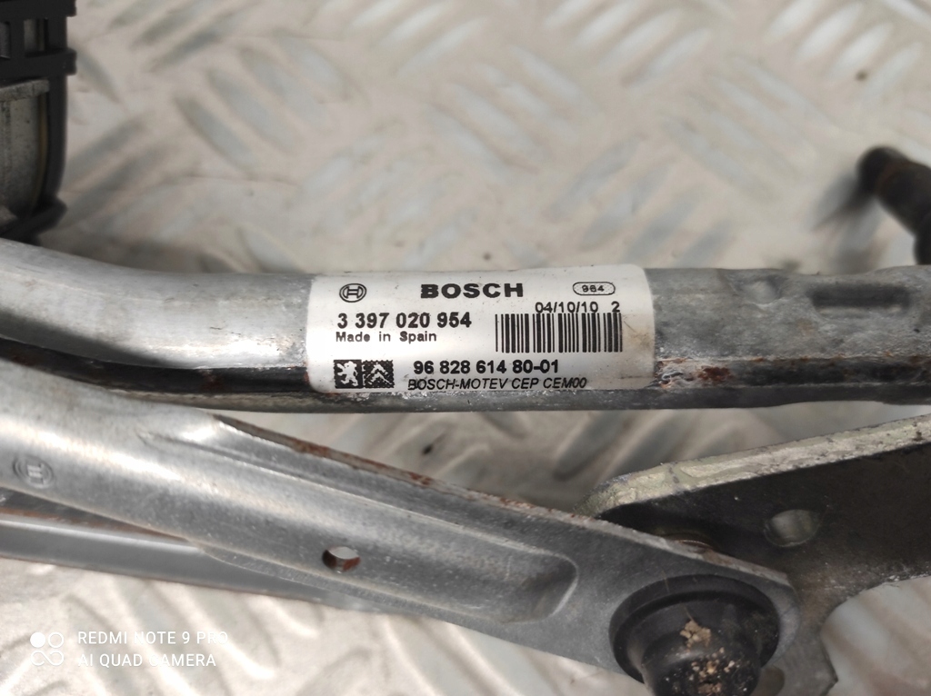 фото №5, Механізм моторчик двірник peugeot partner citroen berlingo 2008-2016