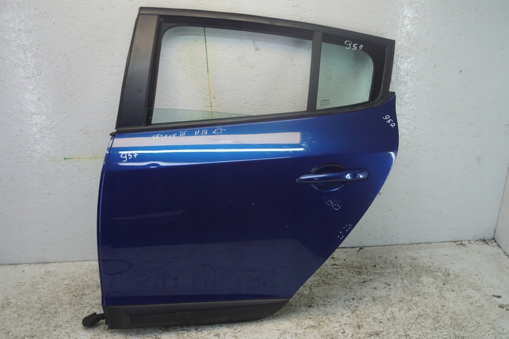 фото №2, Двері лівий задня renault megane iii hb