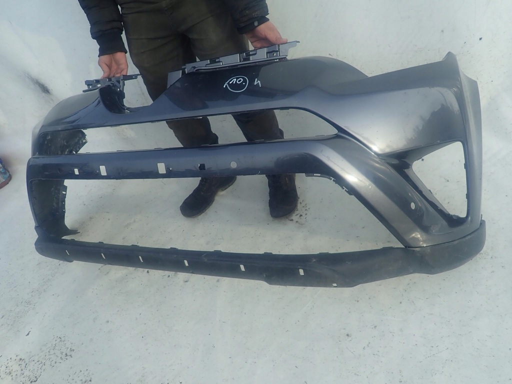 фото №8, Toyota rav4 iv lift 15-19 бампер перед pdc